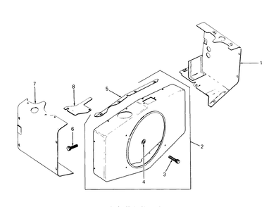Part Location Diagram of KH-52-063-21-S Cub Cadet Baffle
